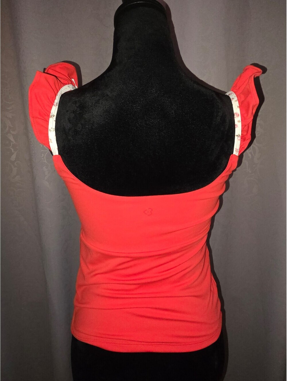 Women's Blogilates Ruffle Lace Up Tank Top - Medium - BNWT - Picture 5 of 7